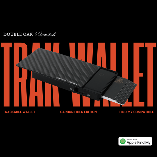 Carbon Fiber TRAK Wallet (No Tracker Card)