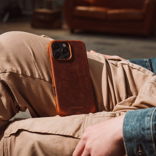 Leather iPhone Case